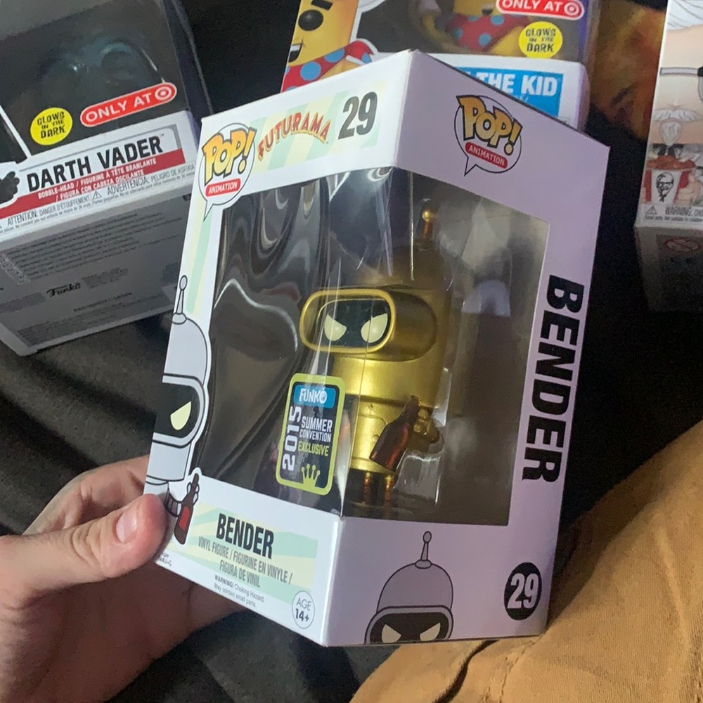 Funjo pop gold bender exclusive